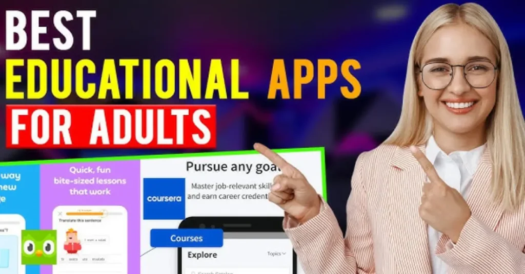 educational apps for adults