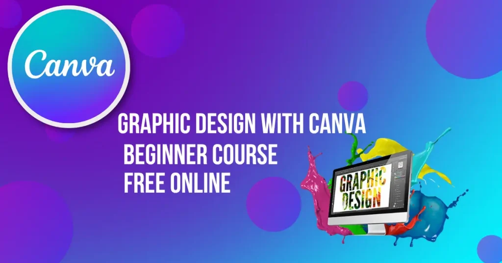 graphic design with canva course