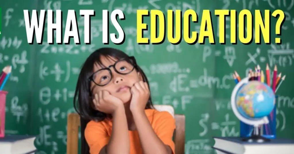 what is education